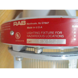 RAB EX124 Explosion Proof Ceiling Mount Guard - New No Box