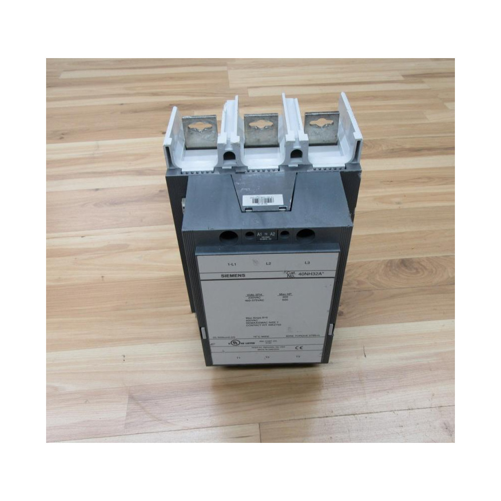 Siemens 40NH32A* Size 7 Heavy Duty Contactor - Used