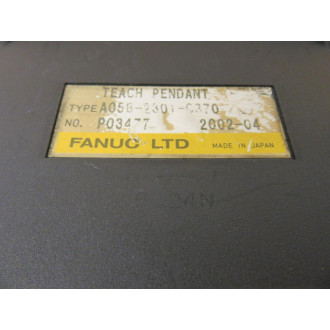 Fanuc A05B-2301-C302 Pendant P03477 Case Only - Used