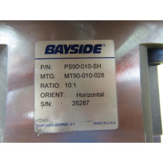 Bayside PS90-010-SH Gear Reducer PS90010SH Head Only - Used