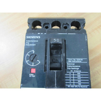 Siemens CED63A050 50A Circuit Breaker CED63A050L - New No Box