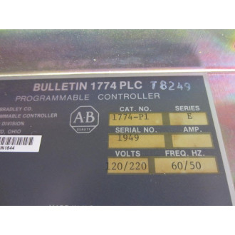 Allen Bradley 1774-P1 Power Supply  1774P1