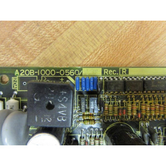 Fanuc A20B-1000-0560 Board A20B-1000-0560 REC.R - Parts Only