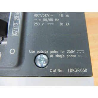 Siemens LDK3B050 50A Circuit Breaker LDK3B050L - New No Box