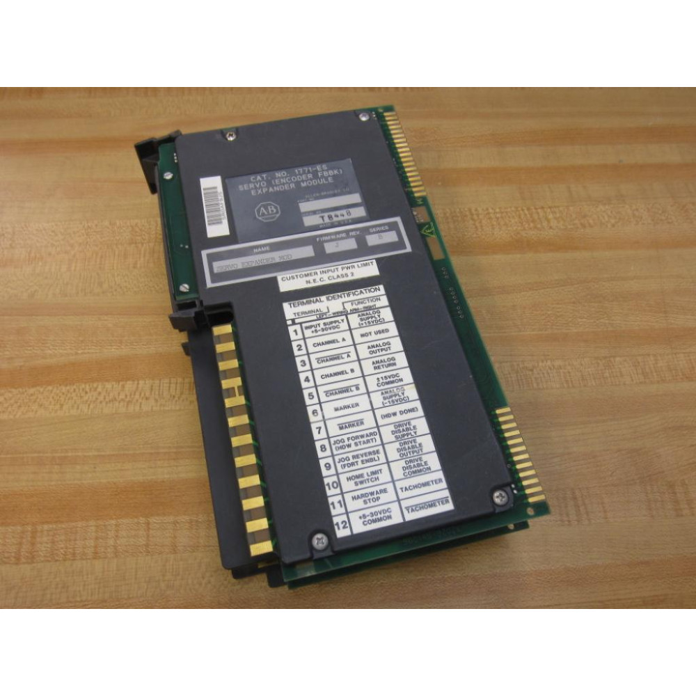Allen Bradley 1771-ES Servo Expander Module 1771ES FW Rev.J  Ser.B - Used
