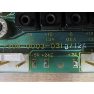 Fanuc A20B-0003-0310 Control Board A20B-0003-031012A - Parts Only