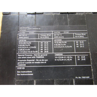 Siemens CED63B020 20A Circuit Breaker CED63B020L - New No Box