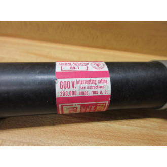 Buss FRS- 70 Bussmann Fusetron Fuse FRS70 (Pack of 3) - New No Box