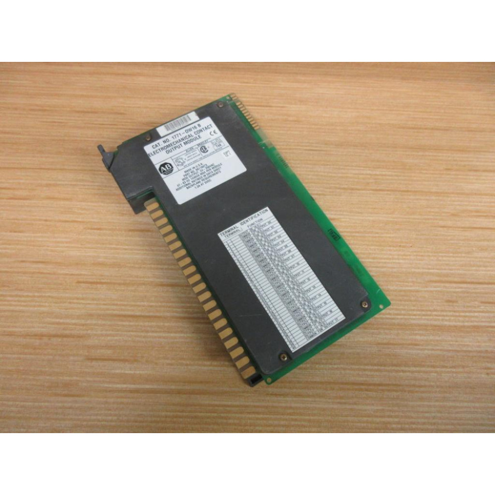 Allen Bradley 1771-OW16 Output Module Ser B, 96110073 - Used