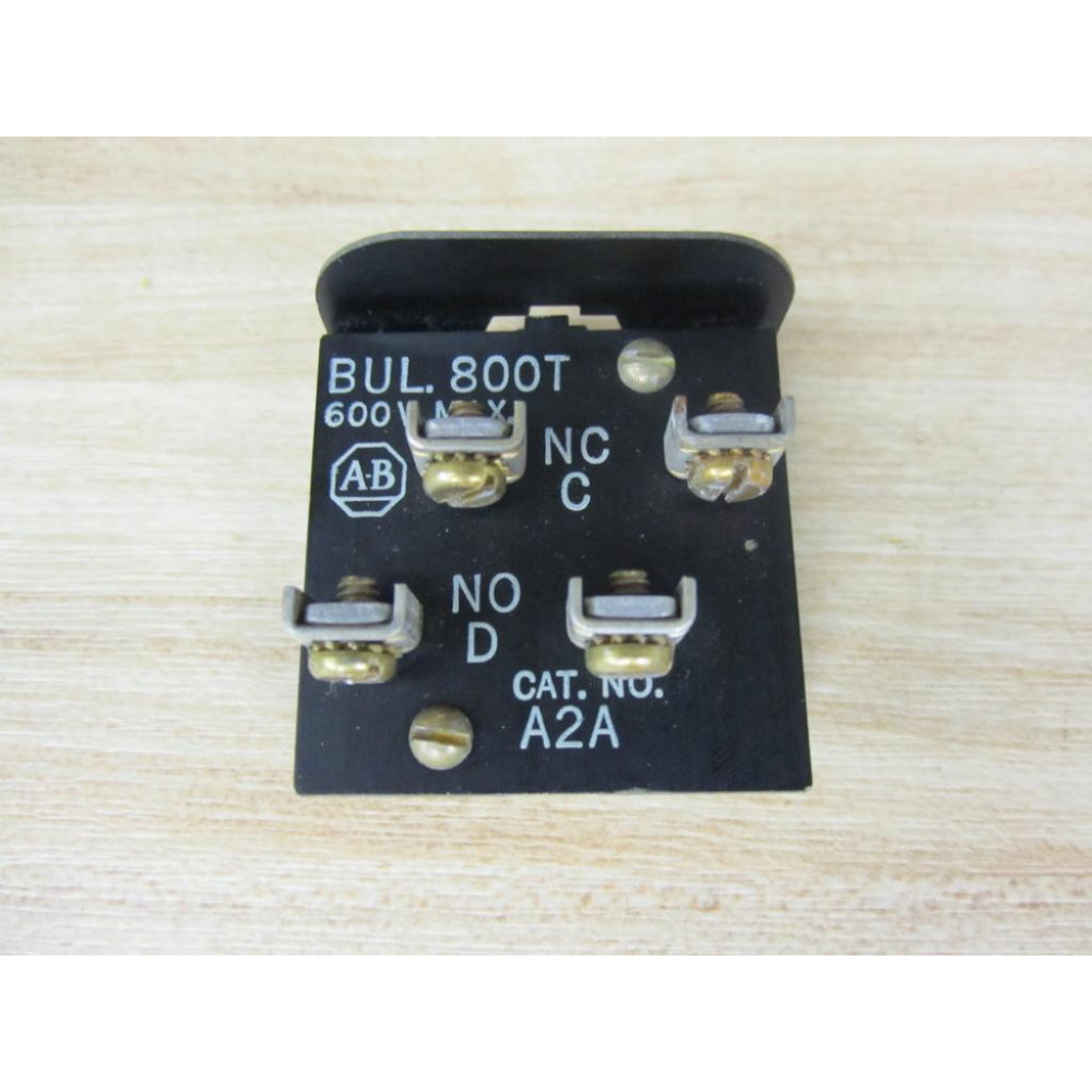 Allen Bradley 800T-A2A Push Button 800TA2A Contact Only - New No Box