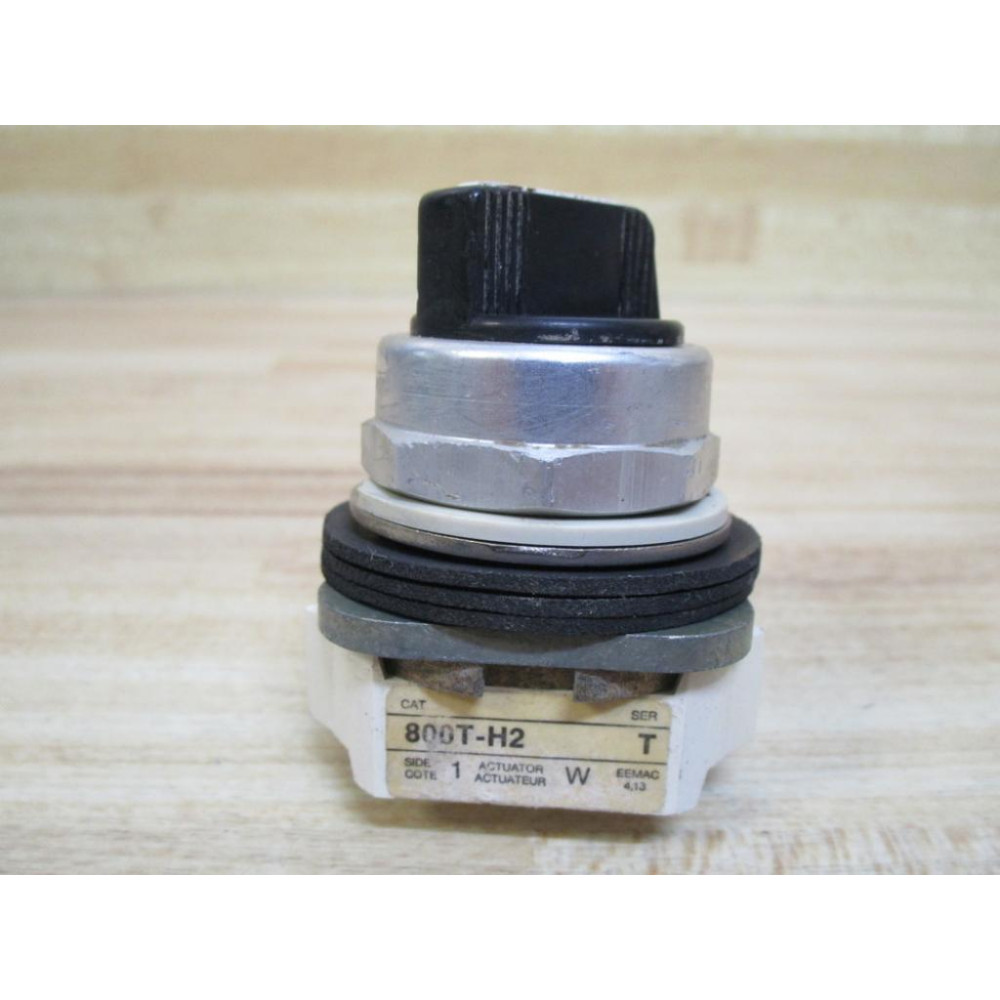 Allen Bradley 800T-H2 Selector Switch 800TH2 Ser. T- WO Screws - Used