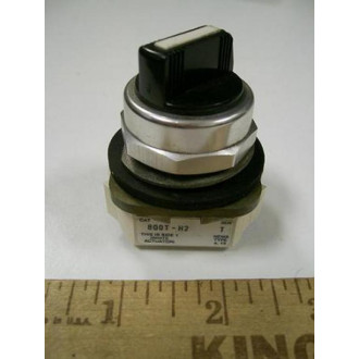Allen Bradley 800T-H2 Selector Switch 800TH2 Ser. T- WO Screws - Used