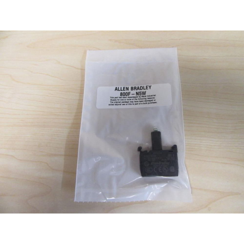 Allen Bradley 800F-N5W White Module 800FN5W Series B