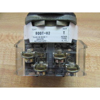 Allen Bradley 800T-H2A Switch 800TH2A w800T-XA - Used