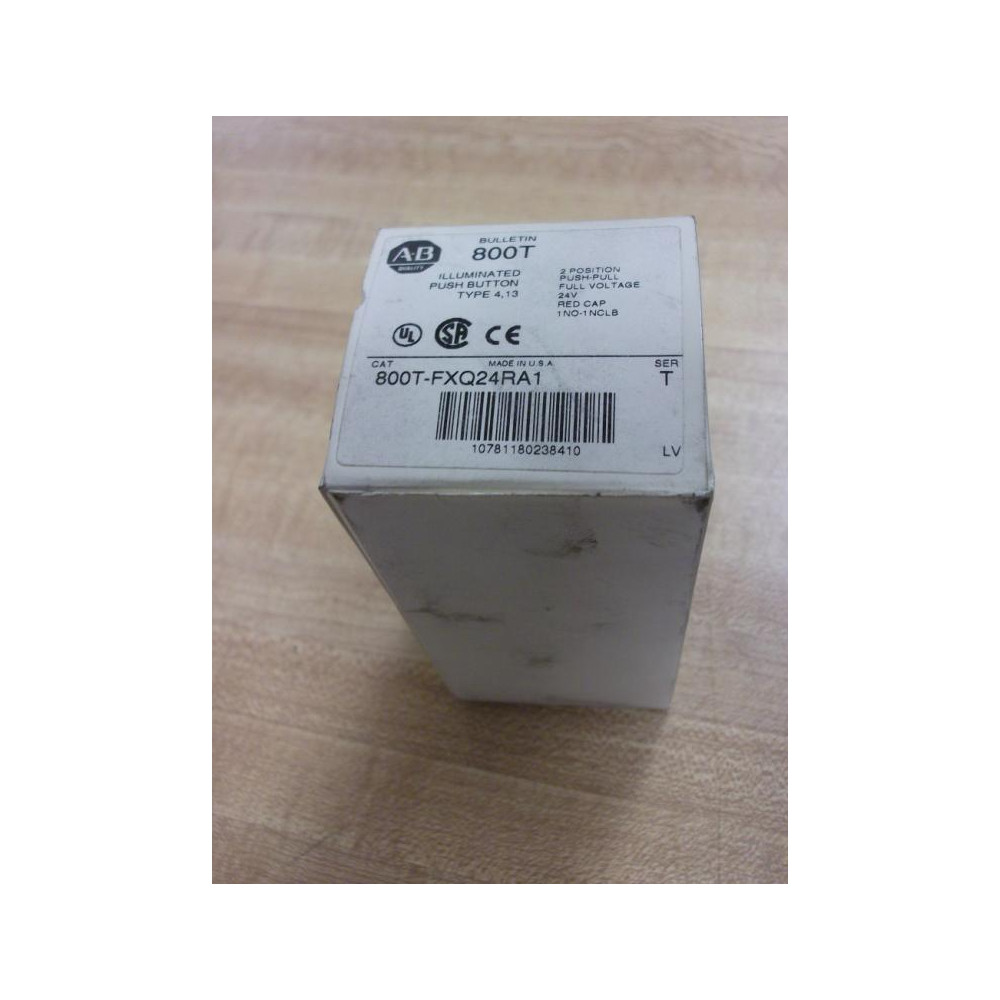 Allen Bradley 800T-FXQ24RA1 Button 800TFXQ24RA1 Ser.T