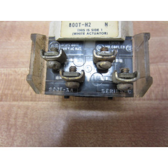 Allen Bradley 800T-H2 Selector Switch 800TH2 Series N W800T-XA - Used