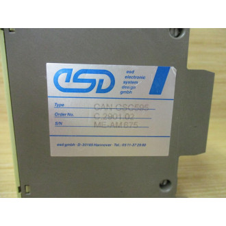 ESD C.2901.02 Interface Module CAN CSC595 - Used