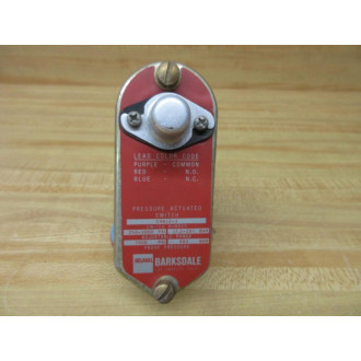 Barksdale C9612-3 Pressure Actuated Switch C96123 125-600 VAC - New No Box