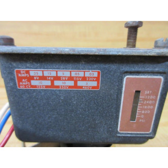 Barksdale C9612-3 Pressure Actuated Switch C96123 125-460 VAC - New No Box