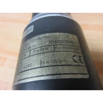 Antek DC68P60 Gear Motor DC68P60 - Used