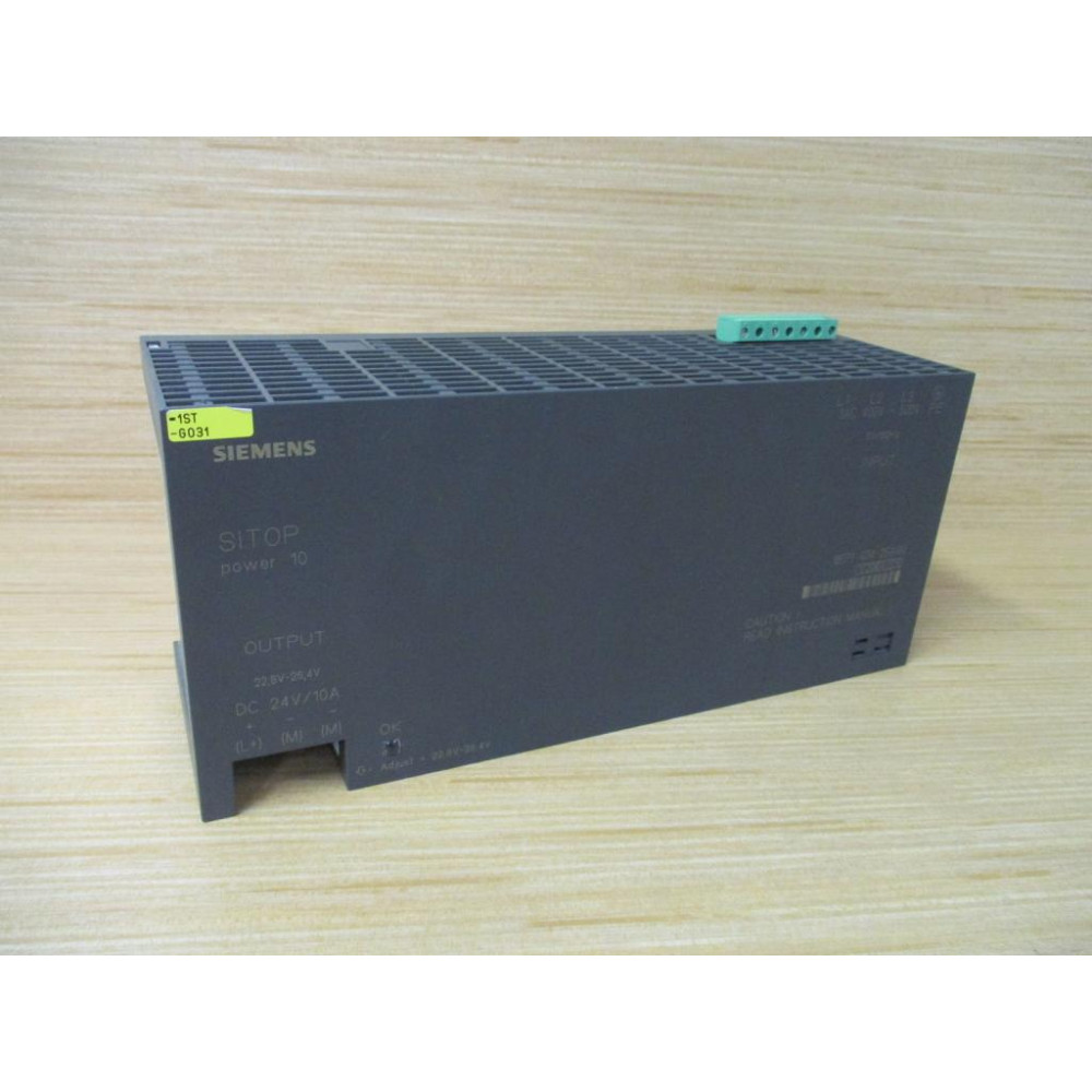 Siemens 6EP1434-2BA00 SITOP Power 10 Power Supply 6EP14342BA00 - Used