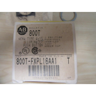 Allen Bradley 800T-FXPL16AA1 Push Pull Switch
