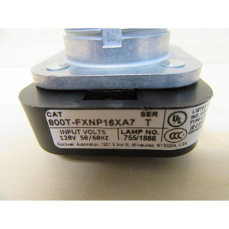 Allen Bradley 800T-FXNP16XA7 Push Button Core Only - New No Box