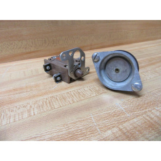 General Electric CR2940UJ202C Pushbutton Unit Dark Red