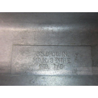 Crouse - Hinds LR59 Condulet Outlet Body - New No Box