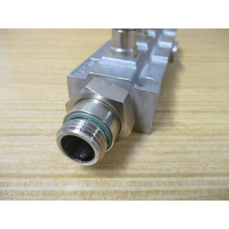 Festo FR-8-14 Pneumatic Manifold FR814 W Fitting - Used