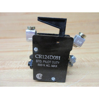 General Electric CR124D081-600VAC Overload Relay