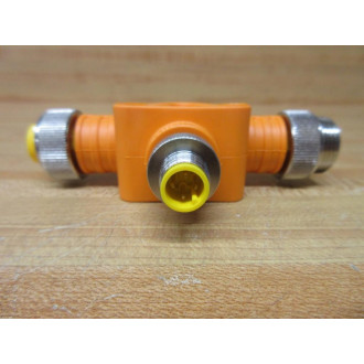Turck XMT-RSM 40-RKM 40-FSM 4CS16601 Tee Connector 100021764