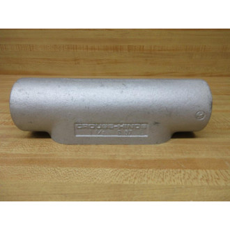 Cooper Crouse Hinds C57 SA 1-12" Conduit Outlet Body C57SA - Used