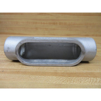 Cooper Crouse Hinds C57 SA 1-12" Conduit Outlet Body C57SA - Used