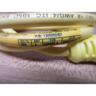 Molex Woodhead 1300090457 Brad Connectivity Cordset