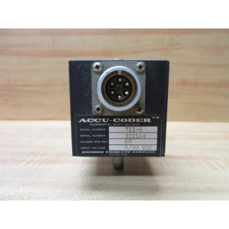Encoder Products Company 711-S Accu-Coder Encoder 711S 60 Pulses Per Rev. - Used
