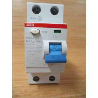 ABB F202 A-250.03 25A Circuit Breaker 2CSF202101R1250 - New No Box