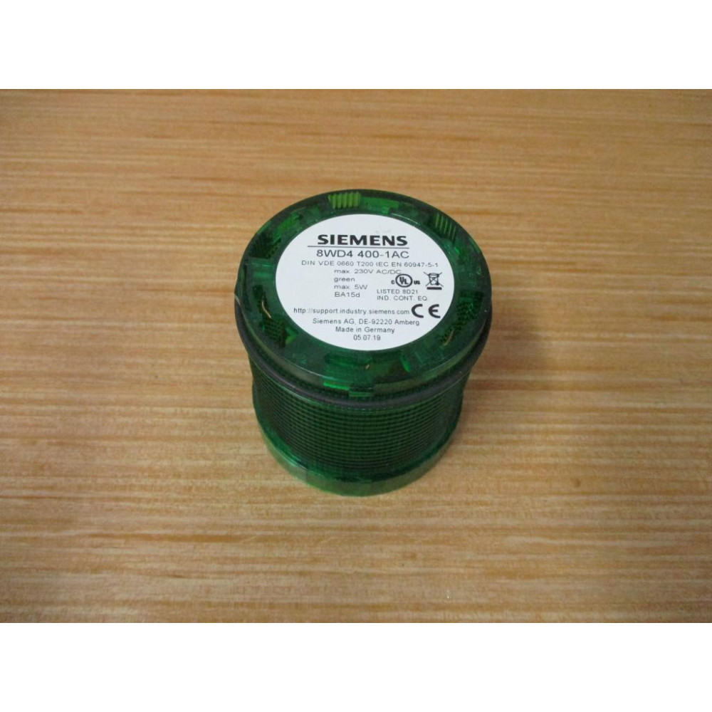 Siemens 8WD4 400-1AC Cont. Signal Column W Light Element - New No Box
