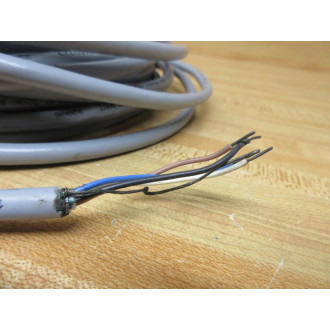 Turck RKS 4.4T-10 Single Ended Cordset U0329-51 Cracked Connector Housing - Used