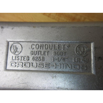 Crouse - Hinds LR49 Condulet Outlet Body - New No Box