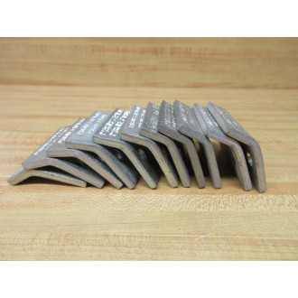 Unistrut P2785 Box Of 13 Galvinized Beam Clamps WO U-Bolt (Pack of 11) - New No Box