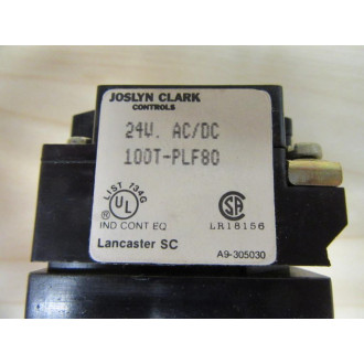 Danaher Joslyn Clark 100T-PLF80 Pilot Light White Lens