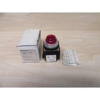 Danaher Joslyn Clark 100T-PLF80 Pilot Light Red Lens