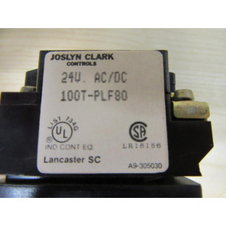 Danaher Joslyn Clark 100T-PLF80 Pilot Light Red Lens