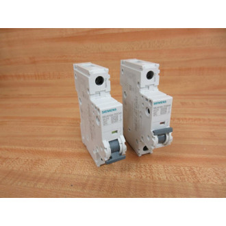 Siemens 5SJ4104-7HG40 Circuit Breaker AWG 18 (Pack of 2) - New No Box