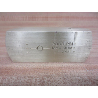 Parker C1200B Hydraulic Check Valve Some Shelf Wear - New No Box