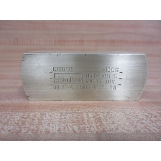 Parker C1200B Hydraulic Check Valve Some Shelf Wear - New No Box