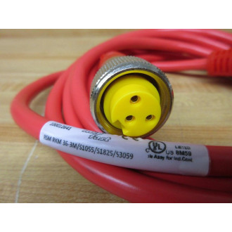 Turck RSM RKM 36-3MS1055S1825S3059 Double Ended Cordset 100012641