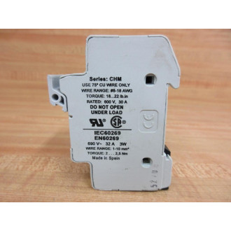 Bussmann CHM3D Fuse Holder - Used