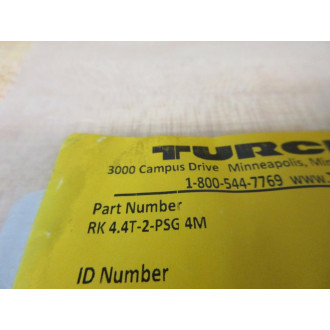 Turck RK4.4T-2-PSG 4M Cordset U0875-88